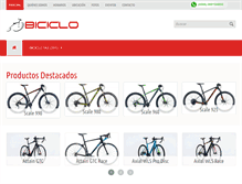 Tablet Screenshot of biciclo.com.br
